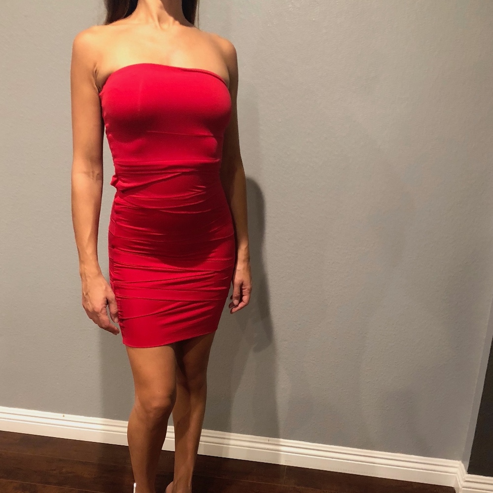 KOOKAI mini dress in red